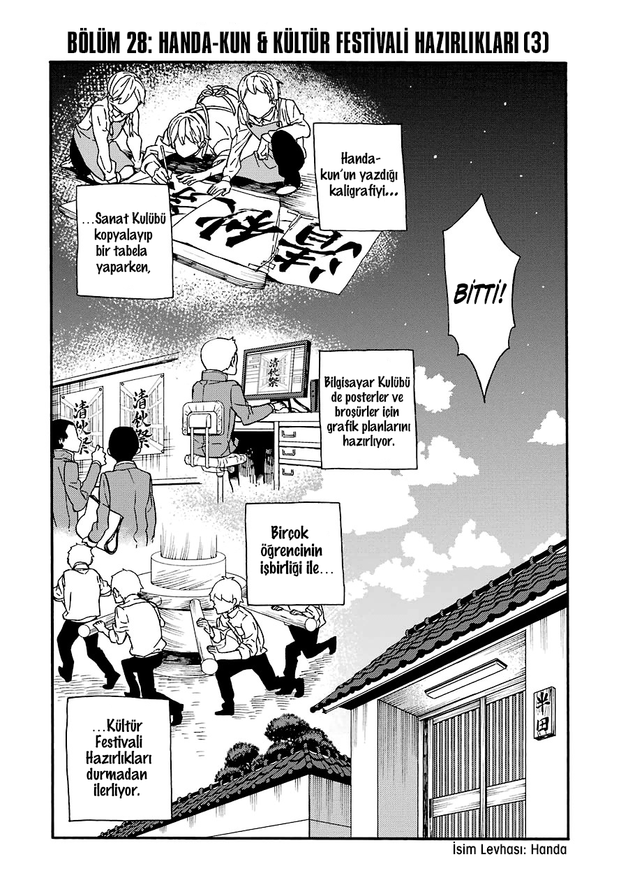 Handa-kun: Chapter 28 - Page 3