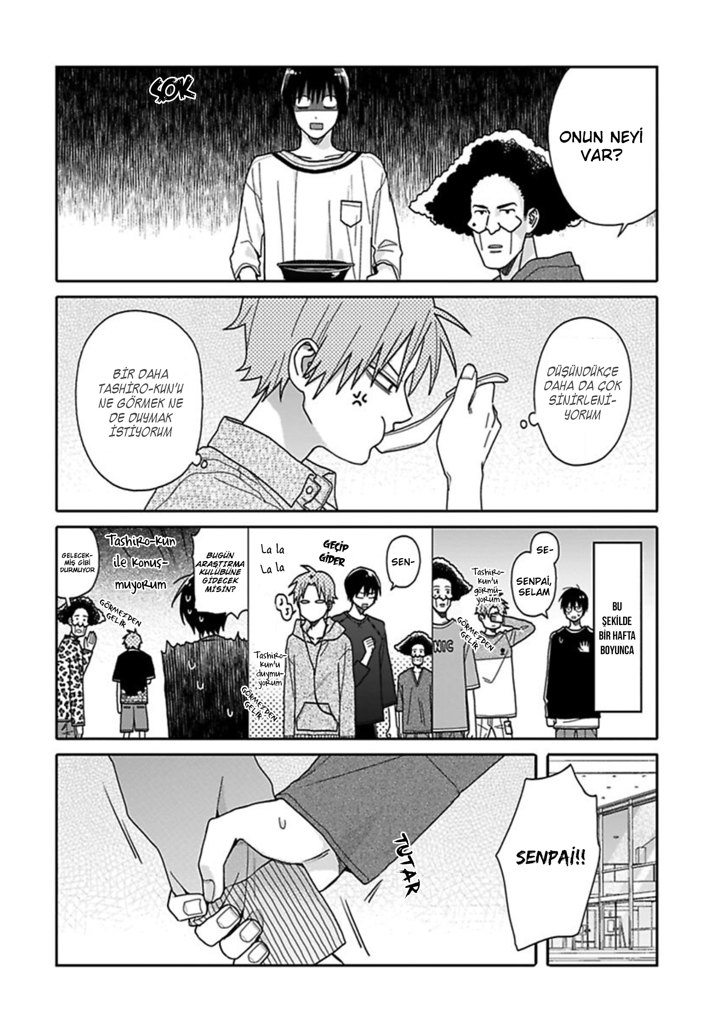 Tashiro Kun Kimi Tte Yatsu Wa Tashiro-kun, Kimi tte Yatsu wa Bölüm 04 - Sayfa 1 - Mavi Manga
