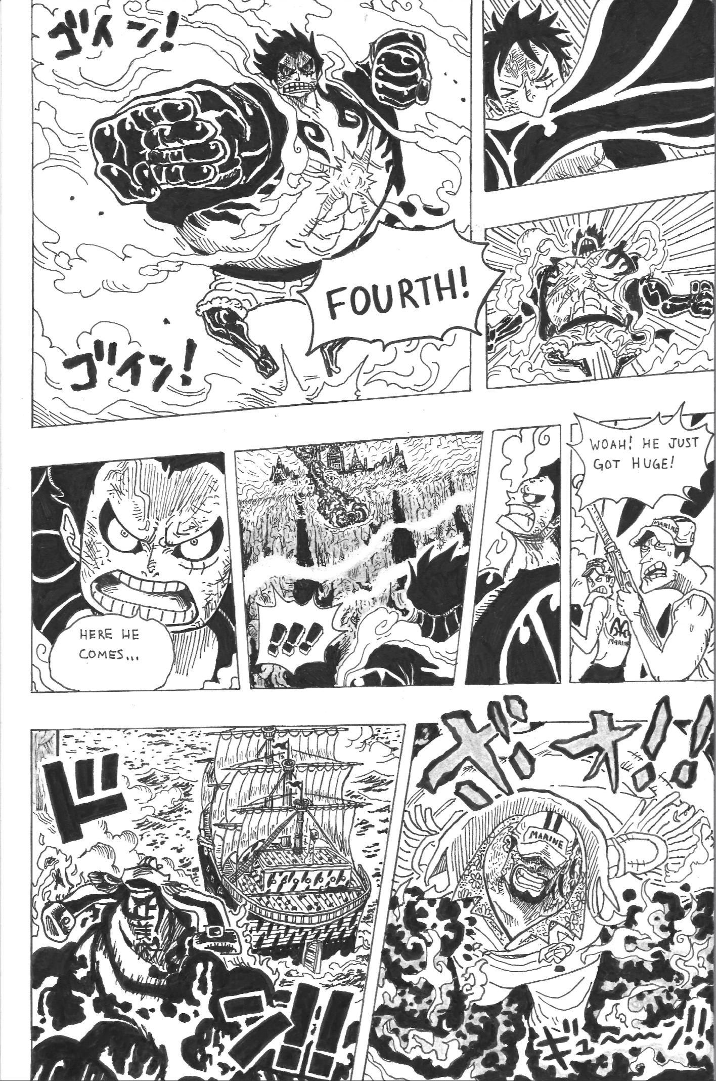 Luffy vs Akainu!